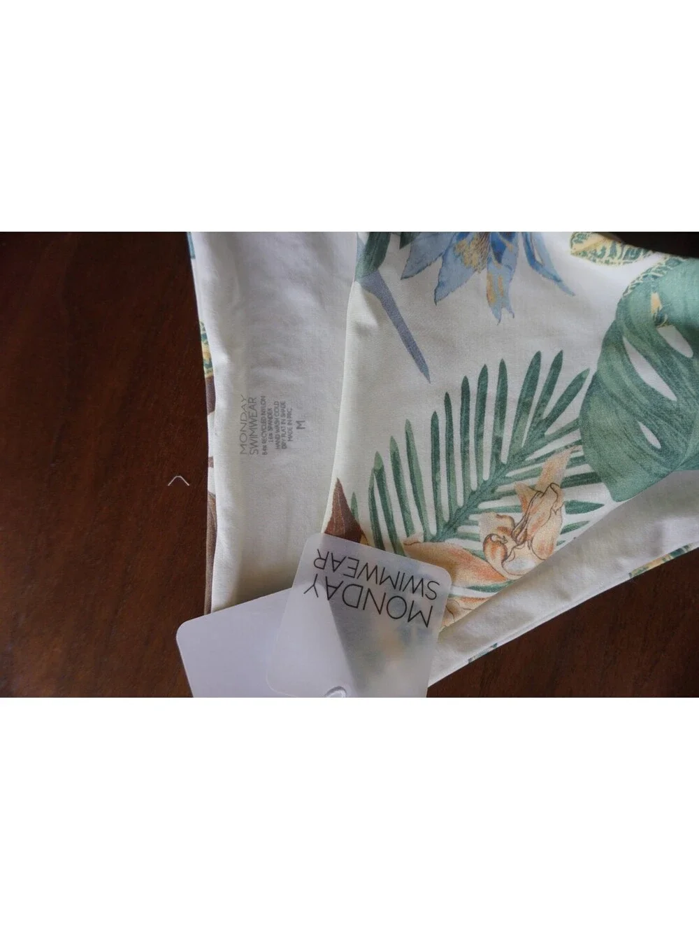 Monday Swimwear Amazonia Palma Cheeky Bikini Bottom Size M NWT